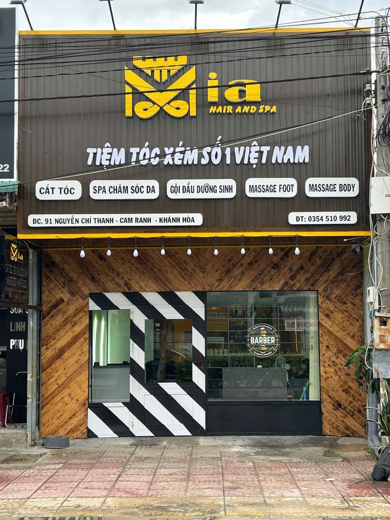 tiệm tóc tp. Cam Ranh